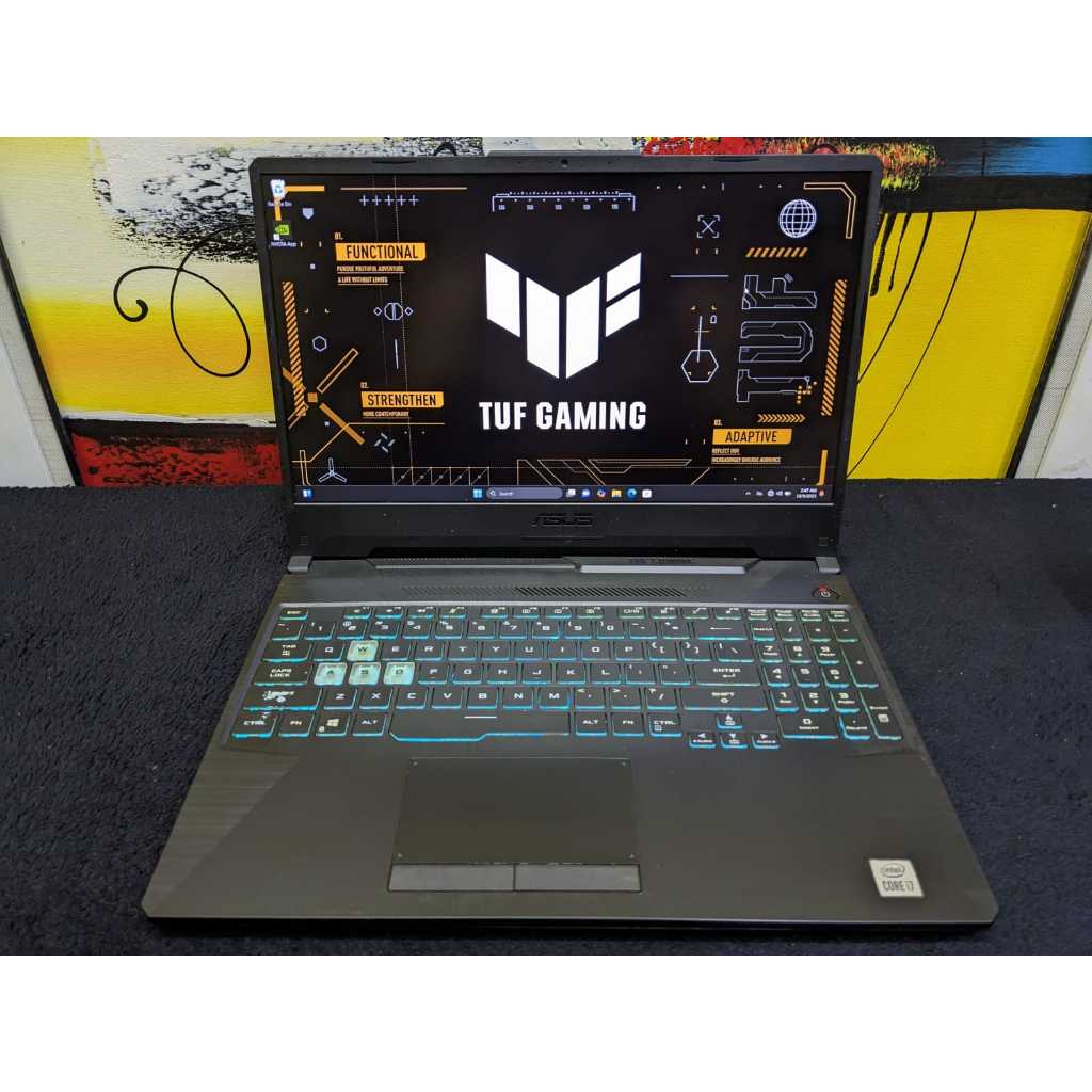 Laptop Gaming Asus TUF F15 Core i7 10870H 16/256 Nvidia GTX 1650 4GB