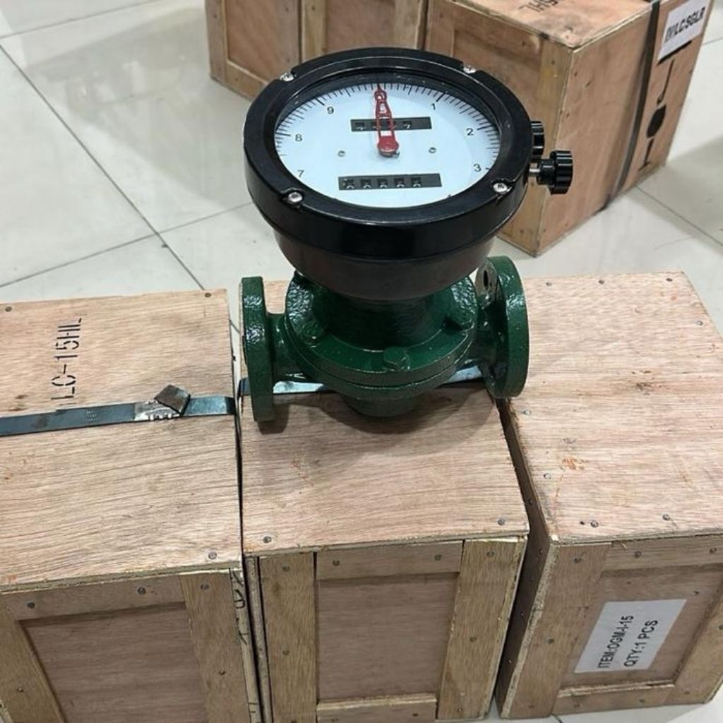 Flow meter Solar Flowmeter minyak 2inch Oval Gear Flow meter 2 inch