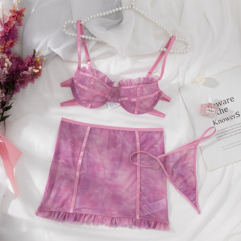 N30436 lingerie cosplay S - 4XL lingerie cosplay babydoll lingerie big size bra berkawat jumbo