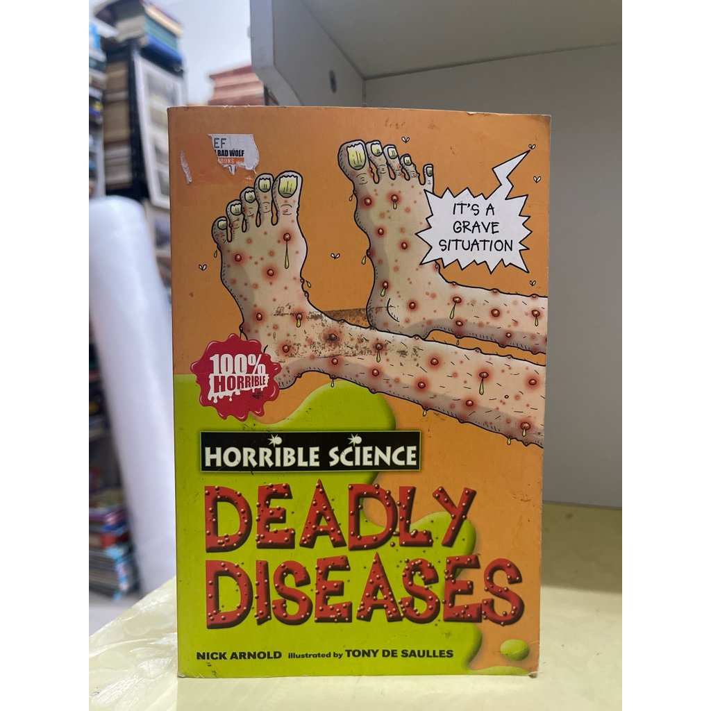 BUKU HORRIBLE SCIENCE DEADLY DISEASES NICK ARNOLD