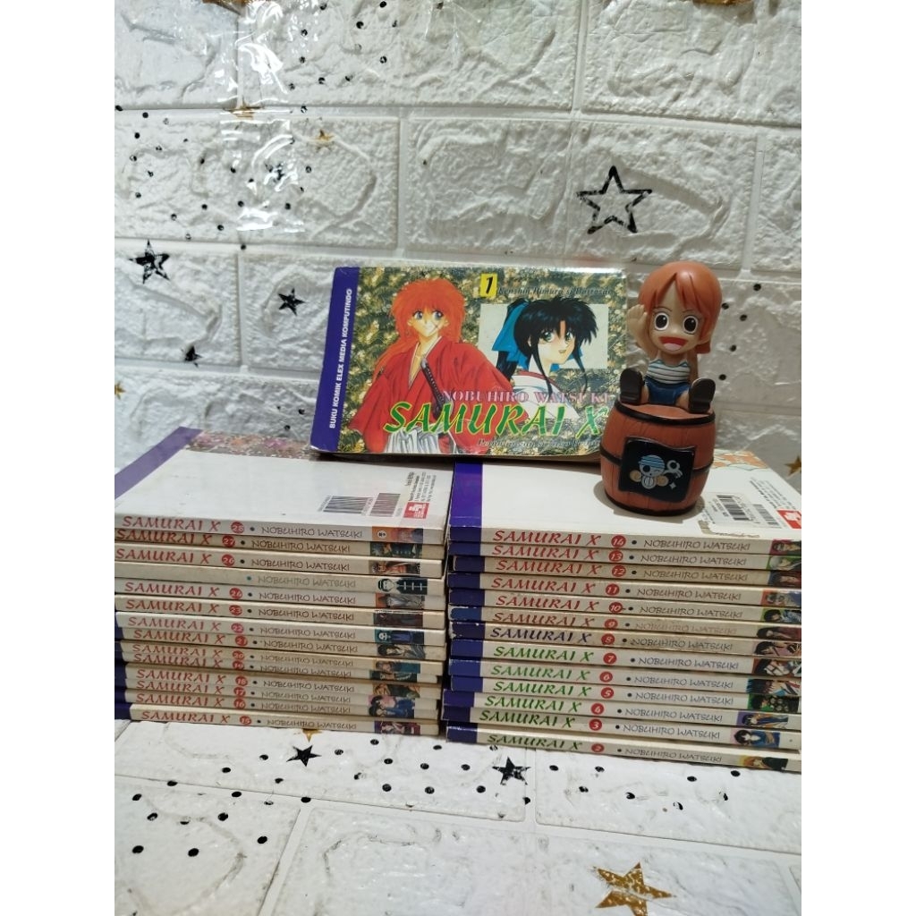 Komik Samurai X 1-28 set ke-1