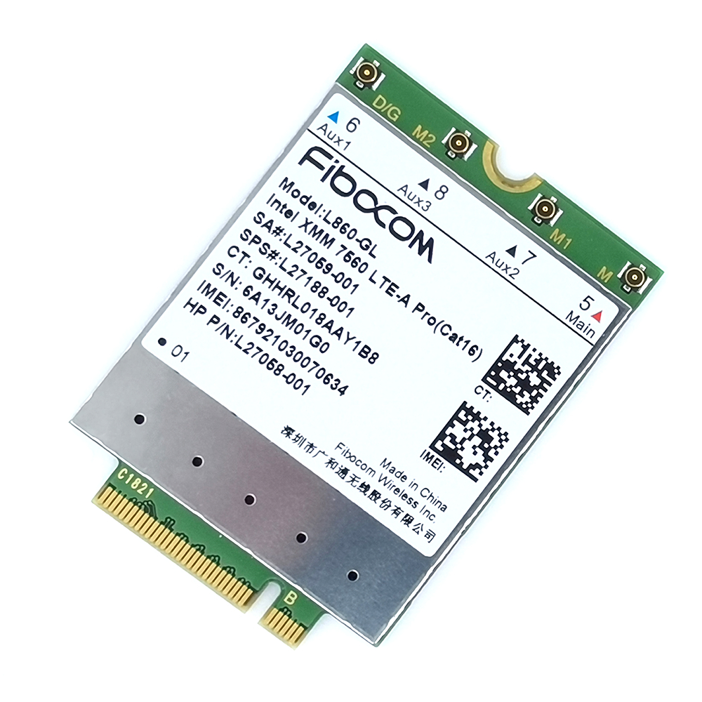 Modem Rakitan Fibocom L860-GL 4G LTE CAT 16 Support Windows OpenWrt ROOter Mikrotik