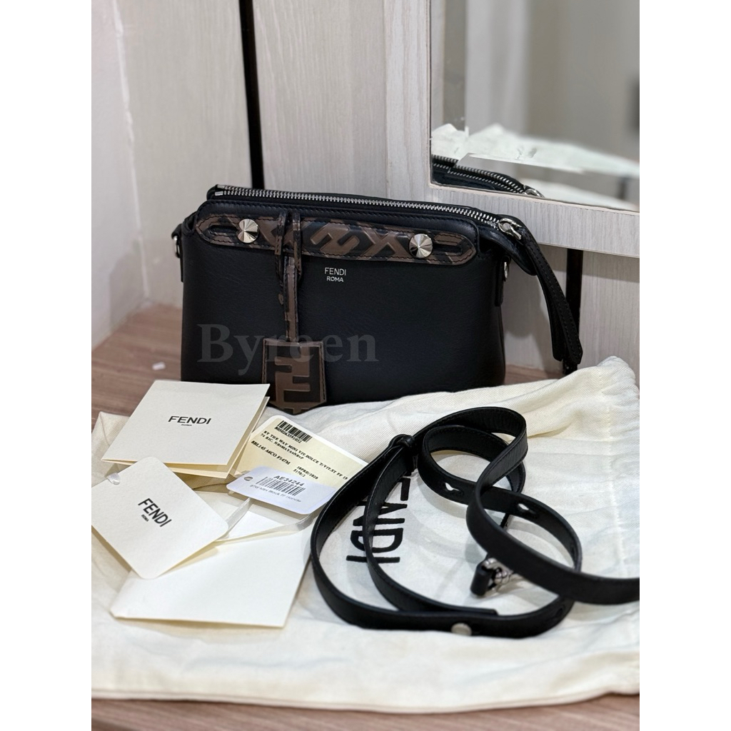 fendi BTW MINI FF LOGO