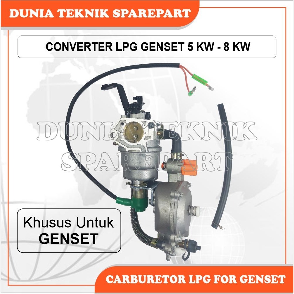 GX390 GX420 GX460 LPG CARBURETOR CONVERTER FOR GENSET /  KARBURATOR KONVERTER LPG UNTUK GENSET 5 KW 