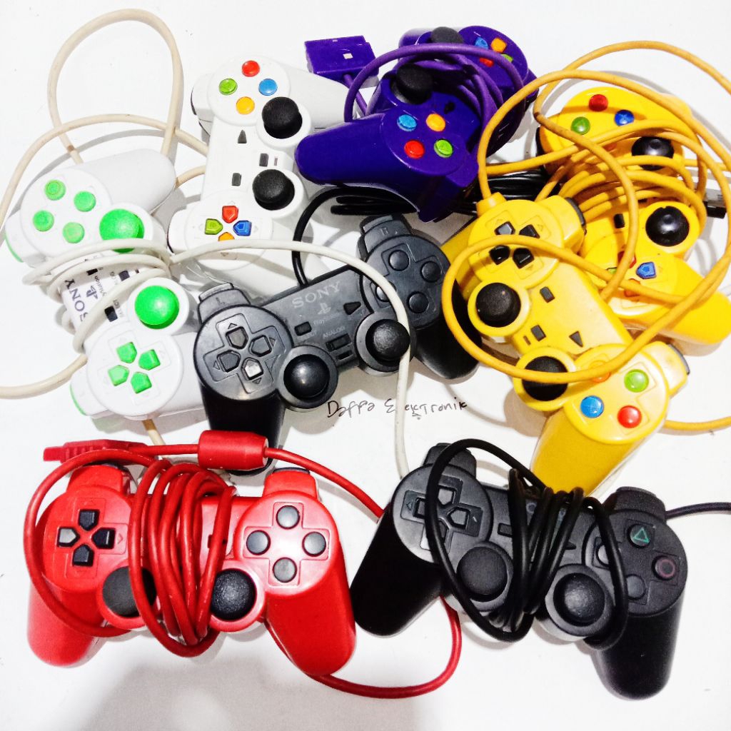 stik ps2 original / stik ps2 bekas ORI mesin / stick ps2 murah op / stik ps2 / stik ps2 warna warni 