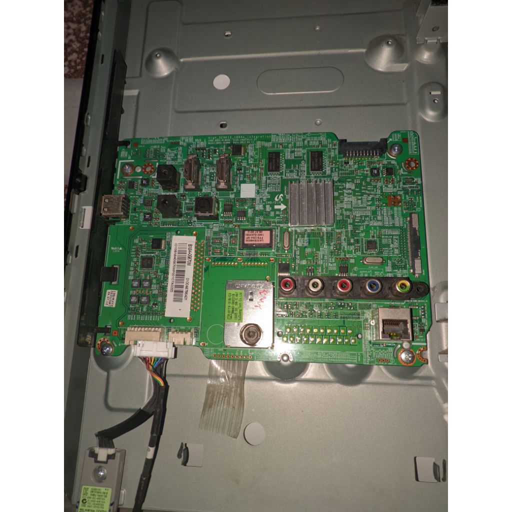 mb tv led samsung UA32EH6030 normal copotan lcd pecah