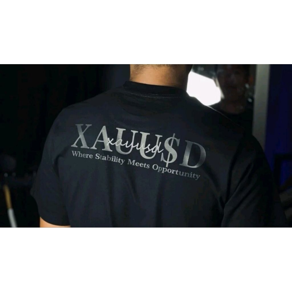 kaos t-shirt XAUUSD distro peria wanita viral