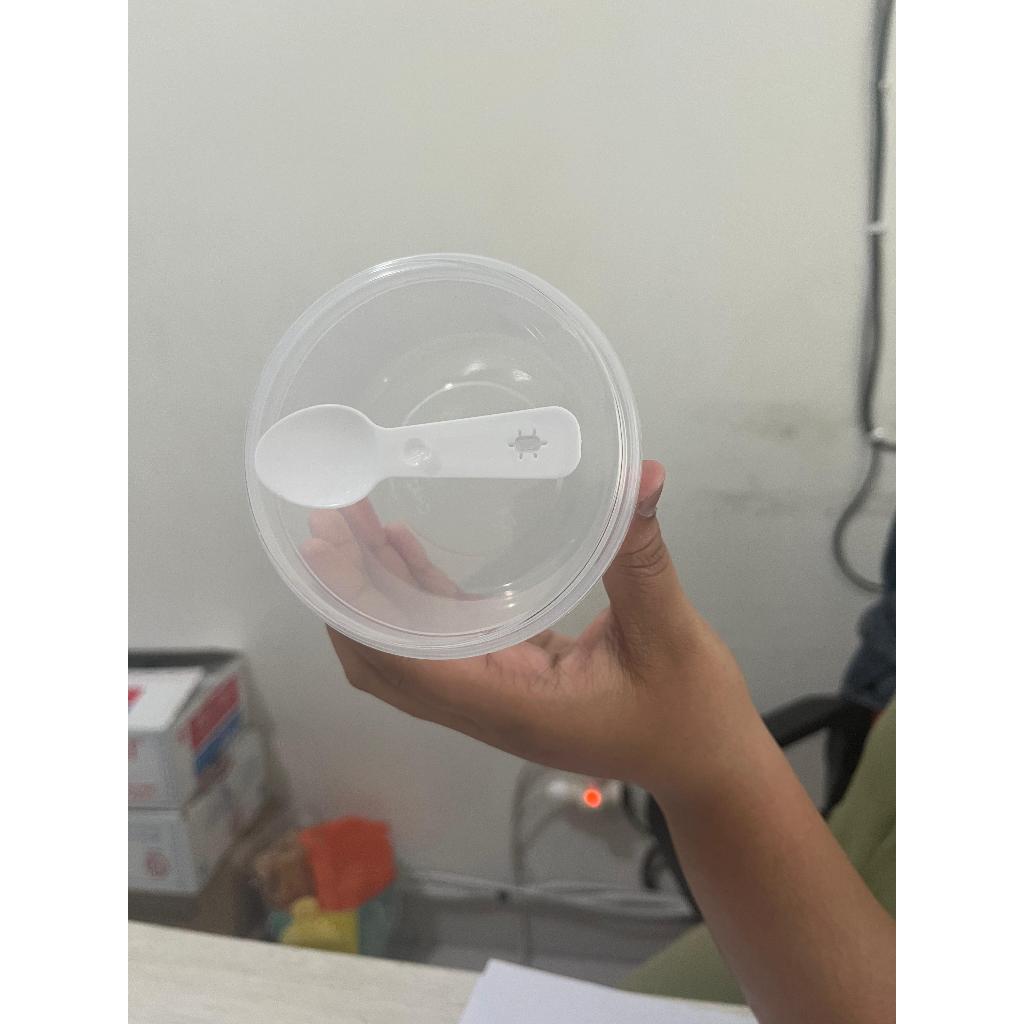 Puding Cup 250 ml Tebal – Free Tutup + Sendok | CUP PUDING, JELI, MARSHMALLOW | Food Grade & Higieni