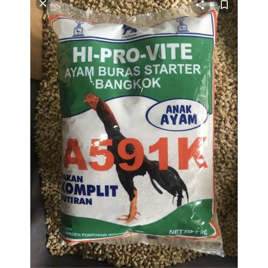 Voer Pur Anak Ayam Bangkok 591 Usia 0-2 Bulan