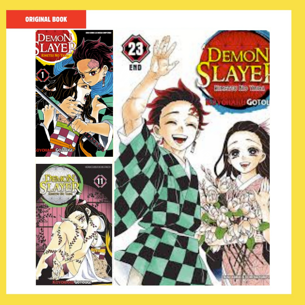 Komik Demon Slayer: Kimetsu no Yaiba Volume Lengkap Original