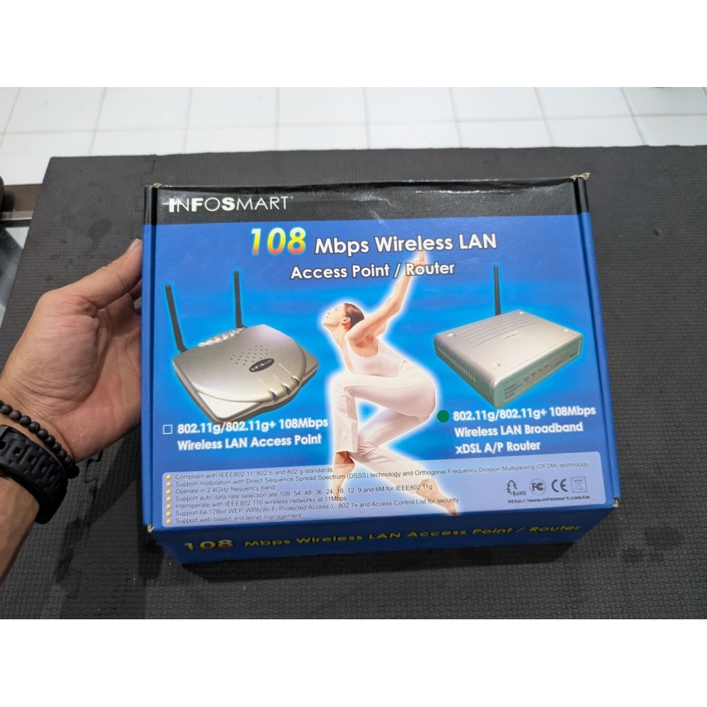 access point / router infosmart murah