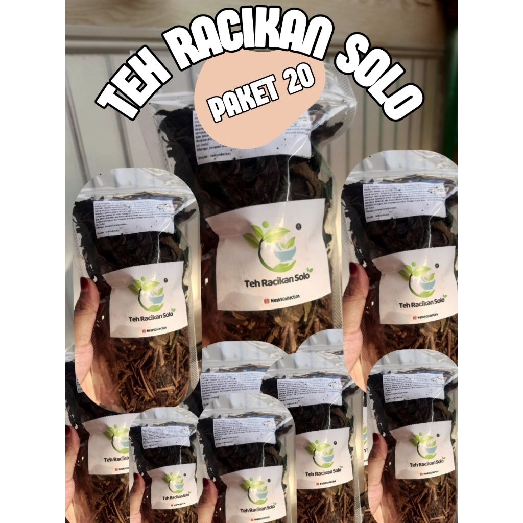 teh racikan solo paket 20/ teh bandung/ teh solo viral /racikan teh berkualitas