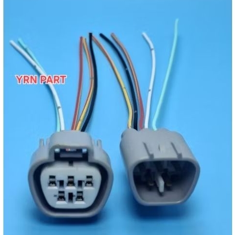 Soket Conektor Stop Lamp Lampu Blakang Lampu Rem Agya Ayla  LED Pin 5 Original