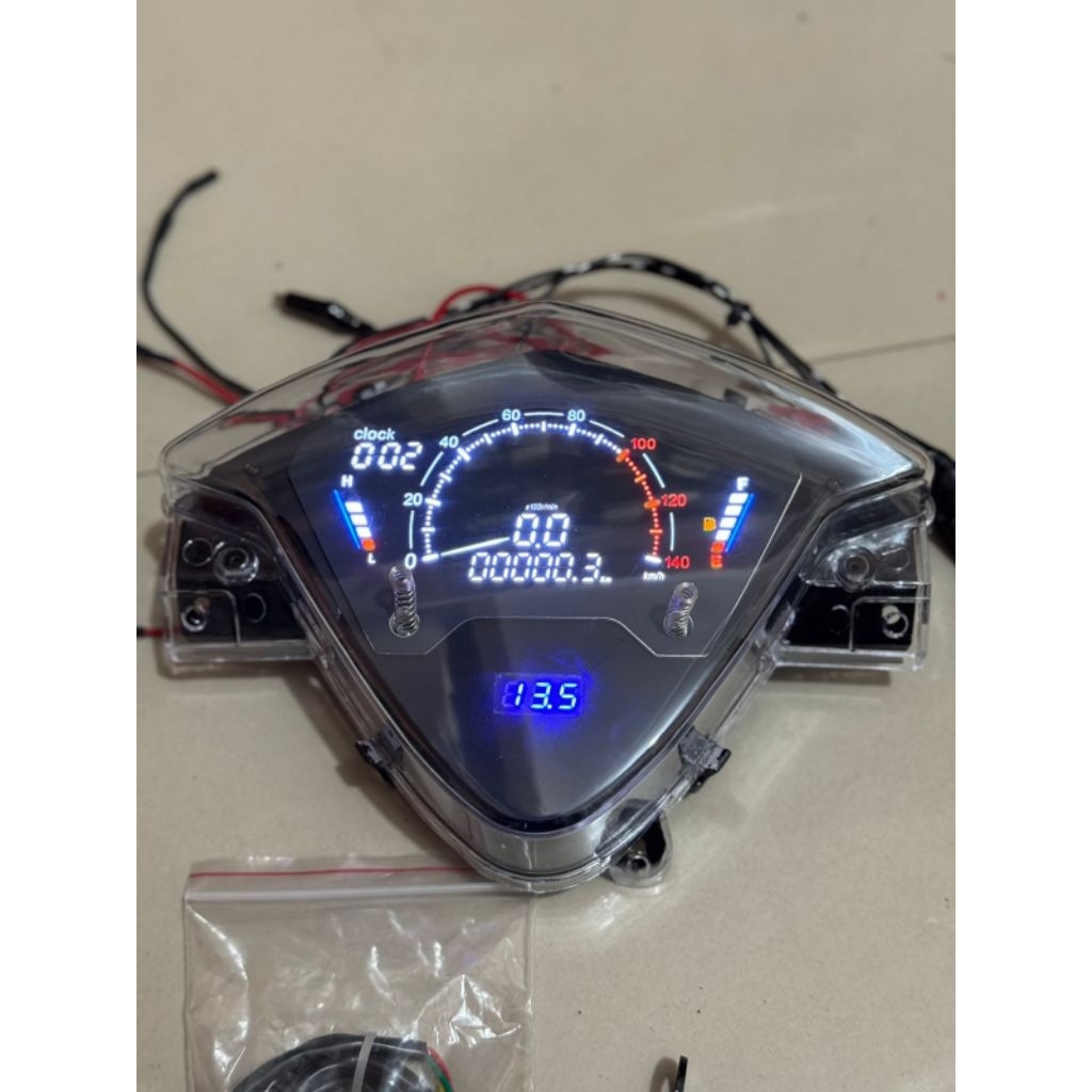 SPEEDOMETER SPEEDO DIGITAL MIO SOUL KARBU