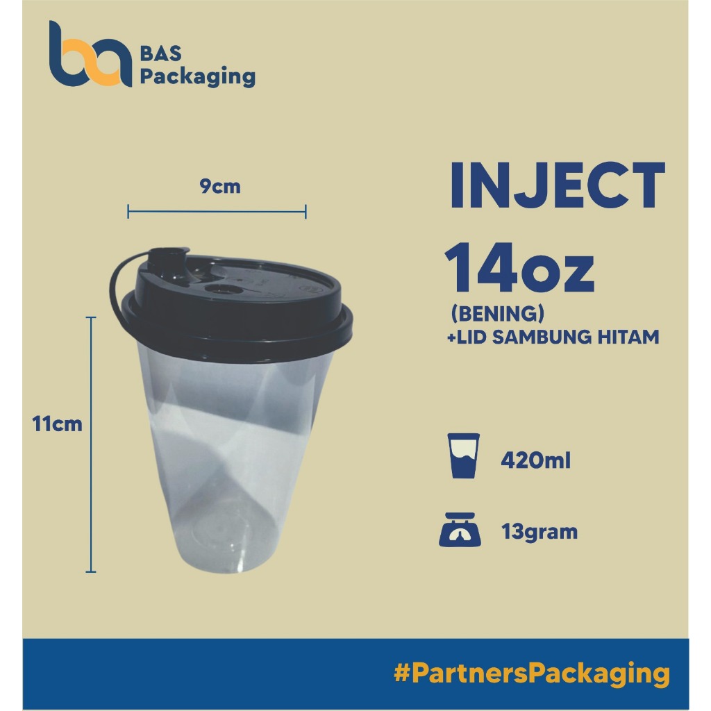 Sablon Cup PP INJECTION + LID  All Size Termurah & Terlengkap - Sablon Gelas Plastik / Sablon Cup / 