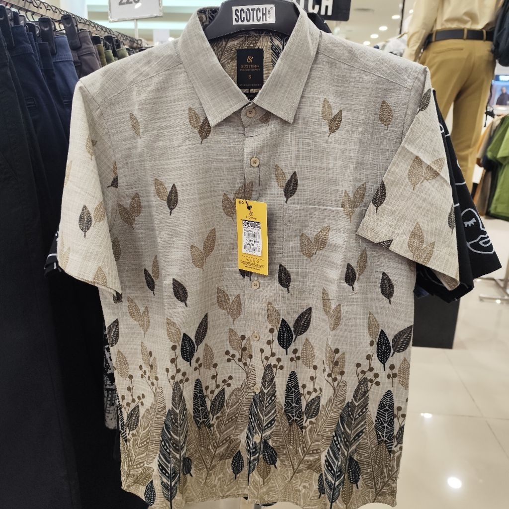 SCOTCH&CO KEMEJA PRINTING REGULER LENGAN PENDEK