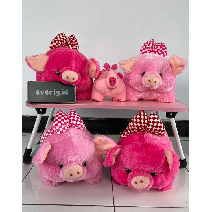 SNI ! BONEKA BABI PINK JUMBO LUCU SNI