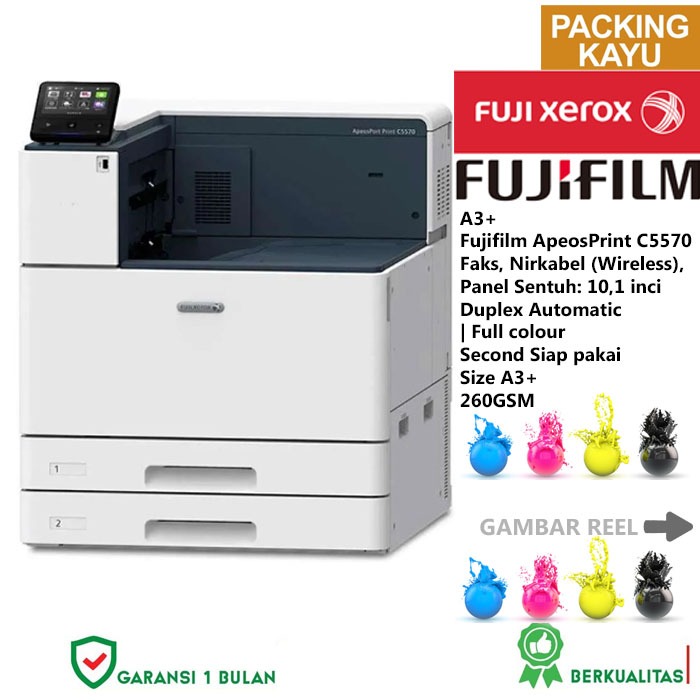 Fuji Xerox Apeosport Print C5570 A3+ - Printer A3 plus + printer A3 - fujixerox - printr termurah - 