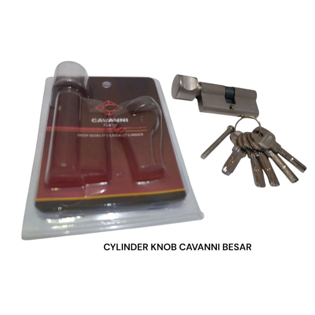 Cylinder Knob Cavanni Besar / Cylinder Knob Besar / Kunci Cylinder Knop / Kunci Cylinder Knob / Cyli