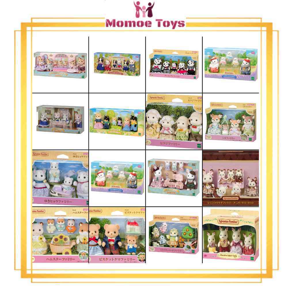 Sylvanian Families Family (New Stock Sylvanian Families) Sylvanian Dalmation, Sylvanian Rabbit, Sylv