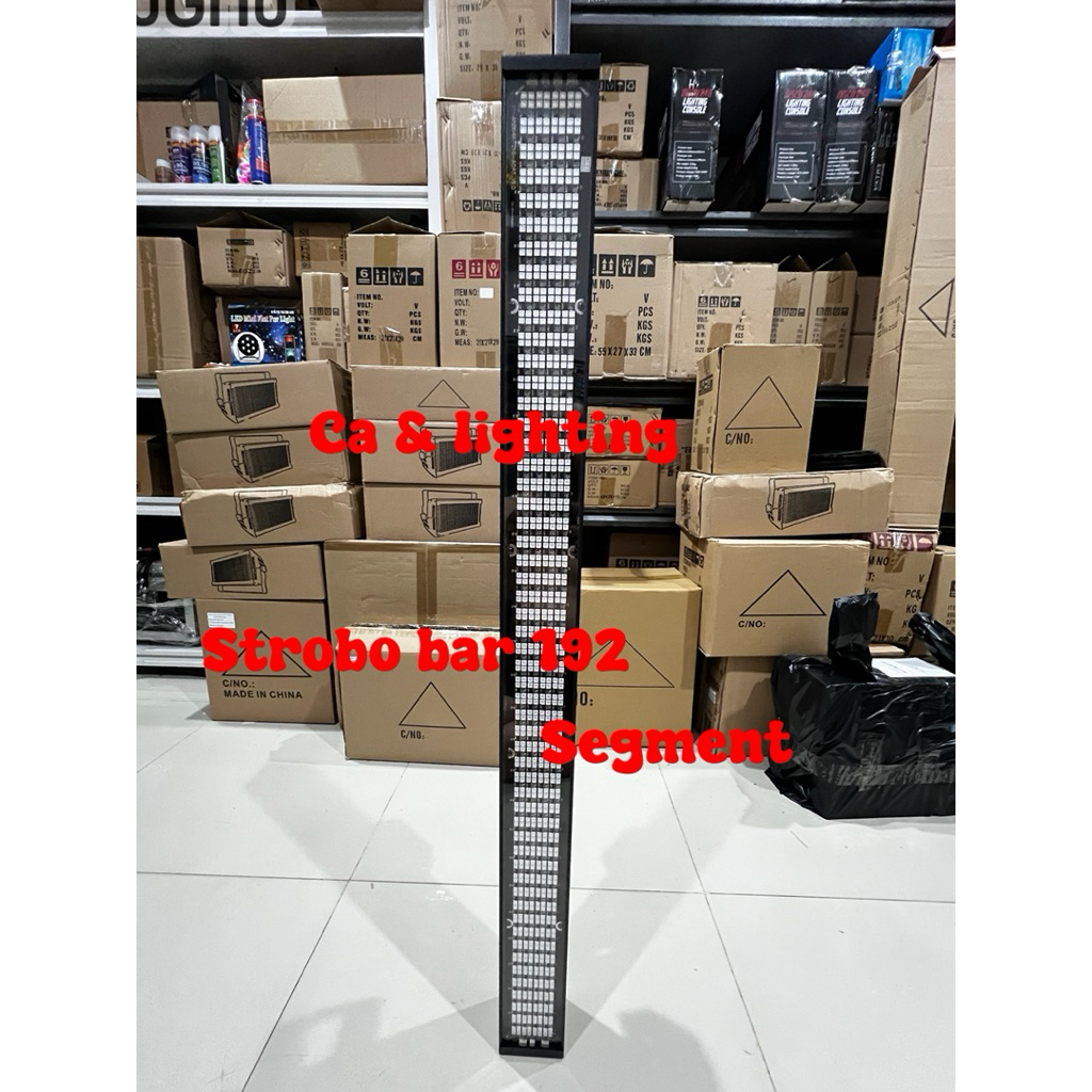 strobo bar artemis 192 segment rgb fc bisa dmx