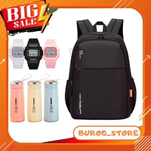 Tas Pria Waterproof Ransel Laptop Parkson Murah || Ransel Parkson Pria Big Capacity