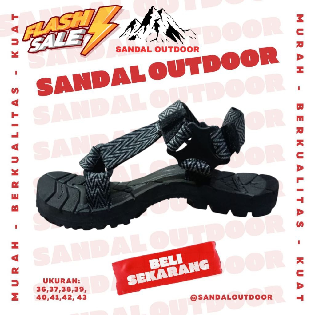Sandal Gunung Eiger Outdoor Anti Slip