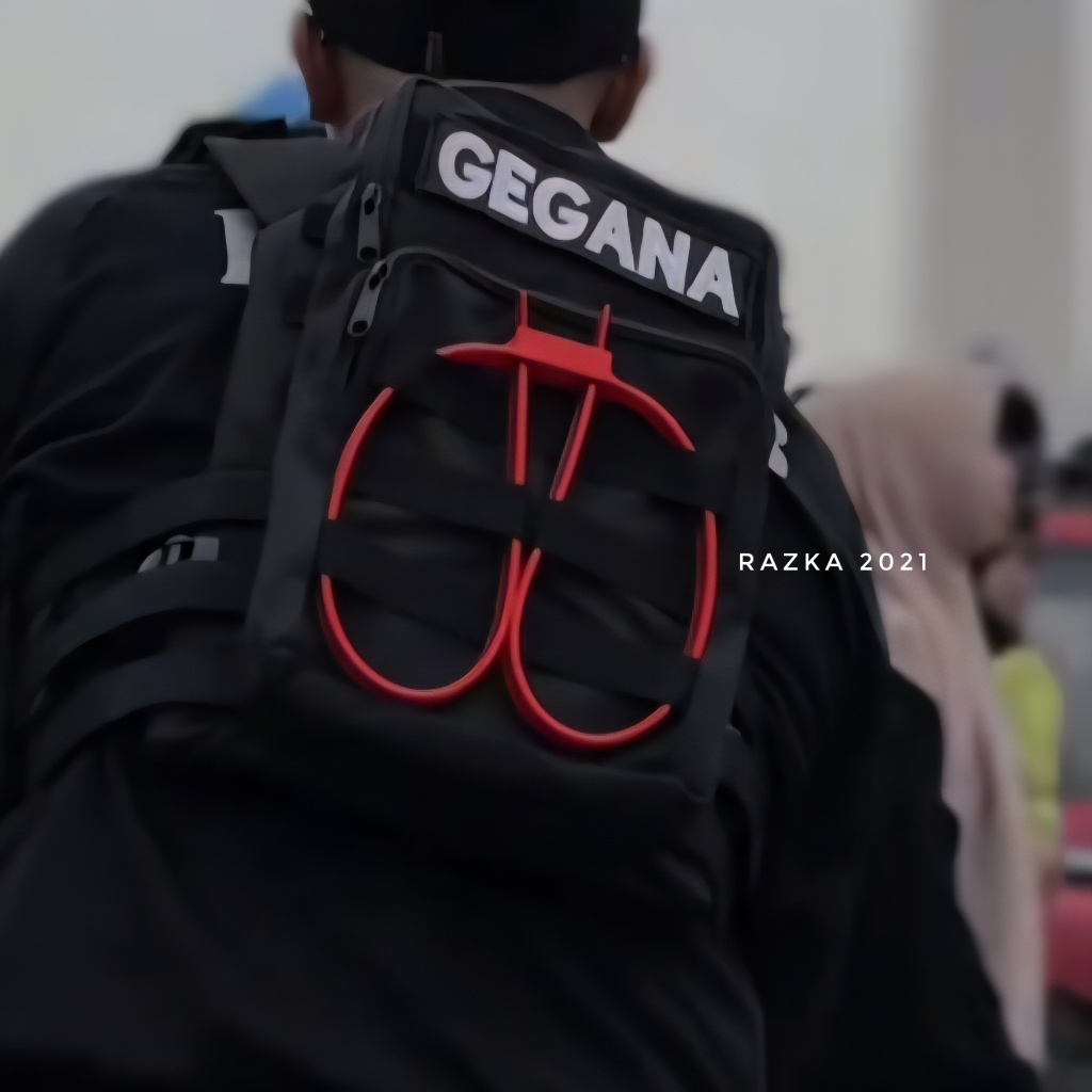 BORGOL PLASTIK NYILON TACTICAL BORGOL JATAH POLRI