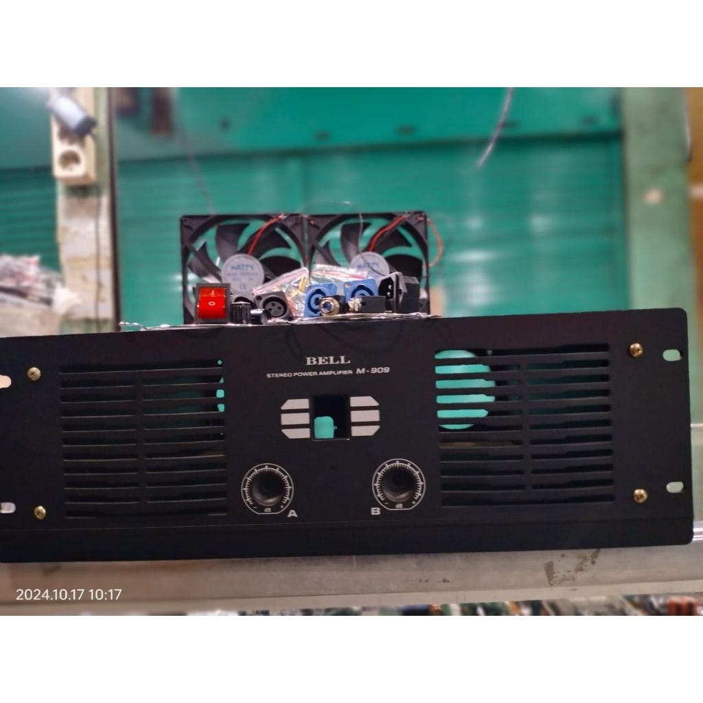 Bok power Amplifier Bell M 909+ Acc fan dc