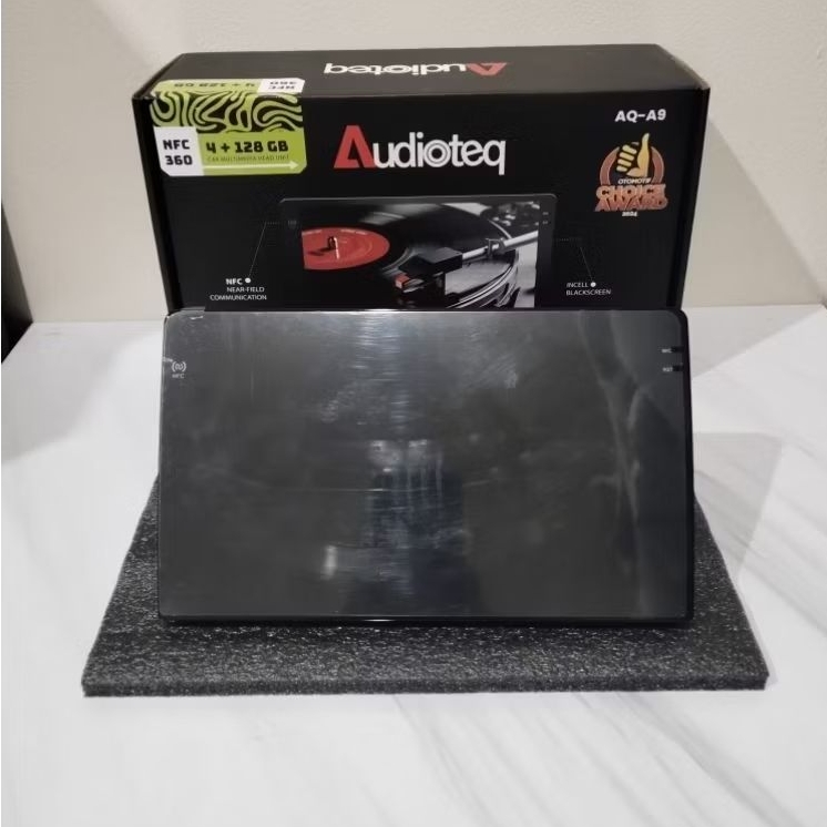 HEAD UNIT ANDROID AUDIOTEQ 9 INCH 4/128 NFC SUPPORT 360