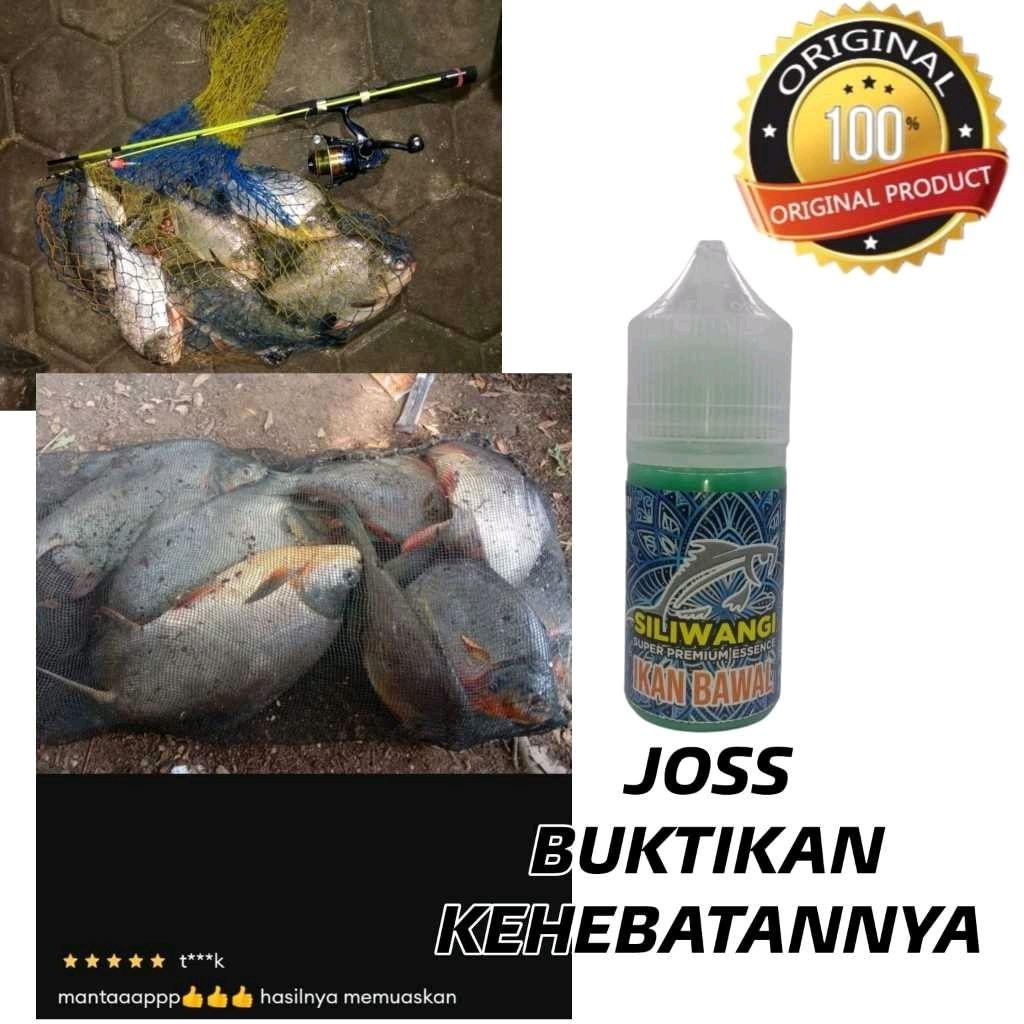 Essen ikan bawal, Essen ikan bawal paling ampuh, Essen ikan bawal harian & galatama dengan aroma
