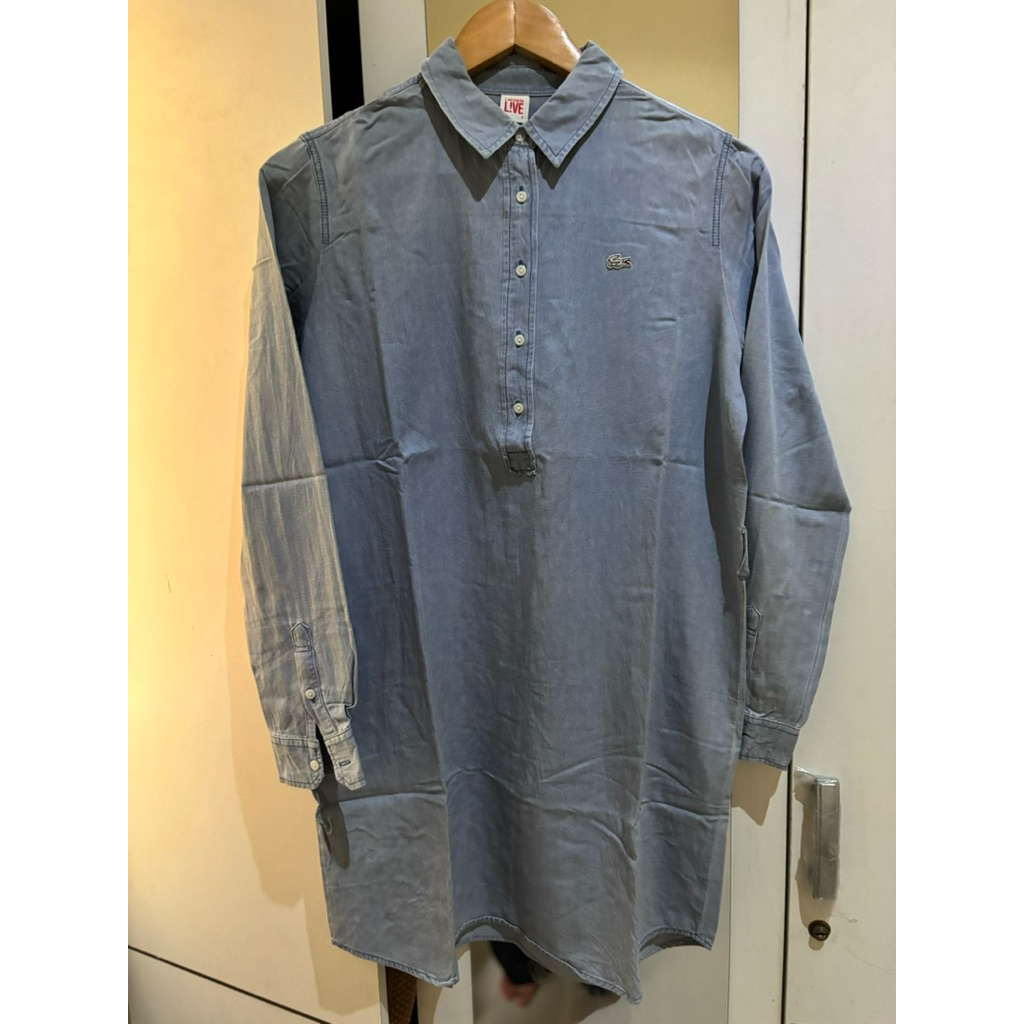 [Reallystore] Kemeja/tunik denim original By Lacoste
