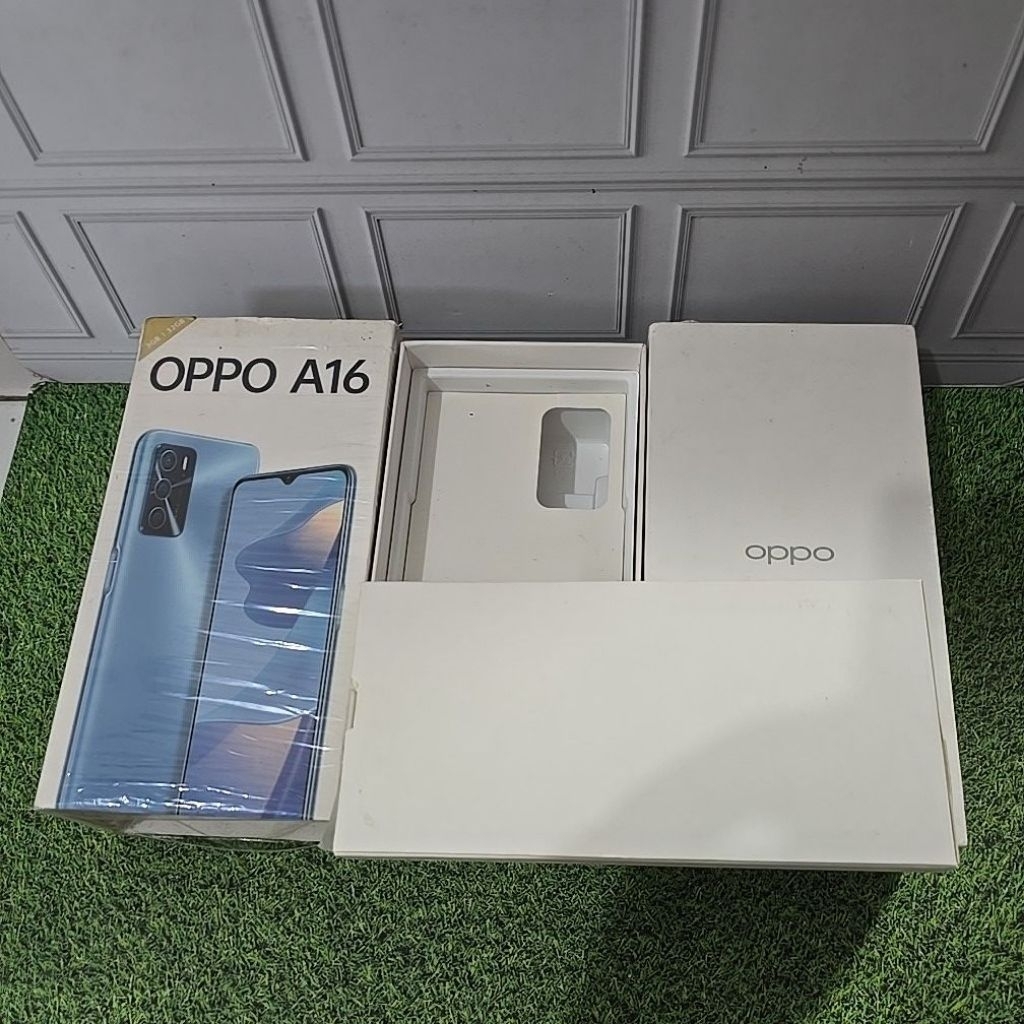 Kardus HP ori oppo a16 3/32(bekas)
