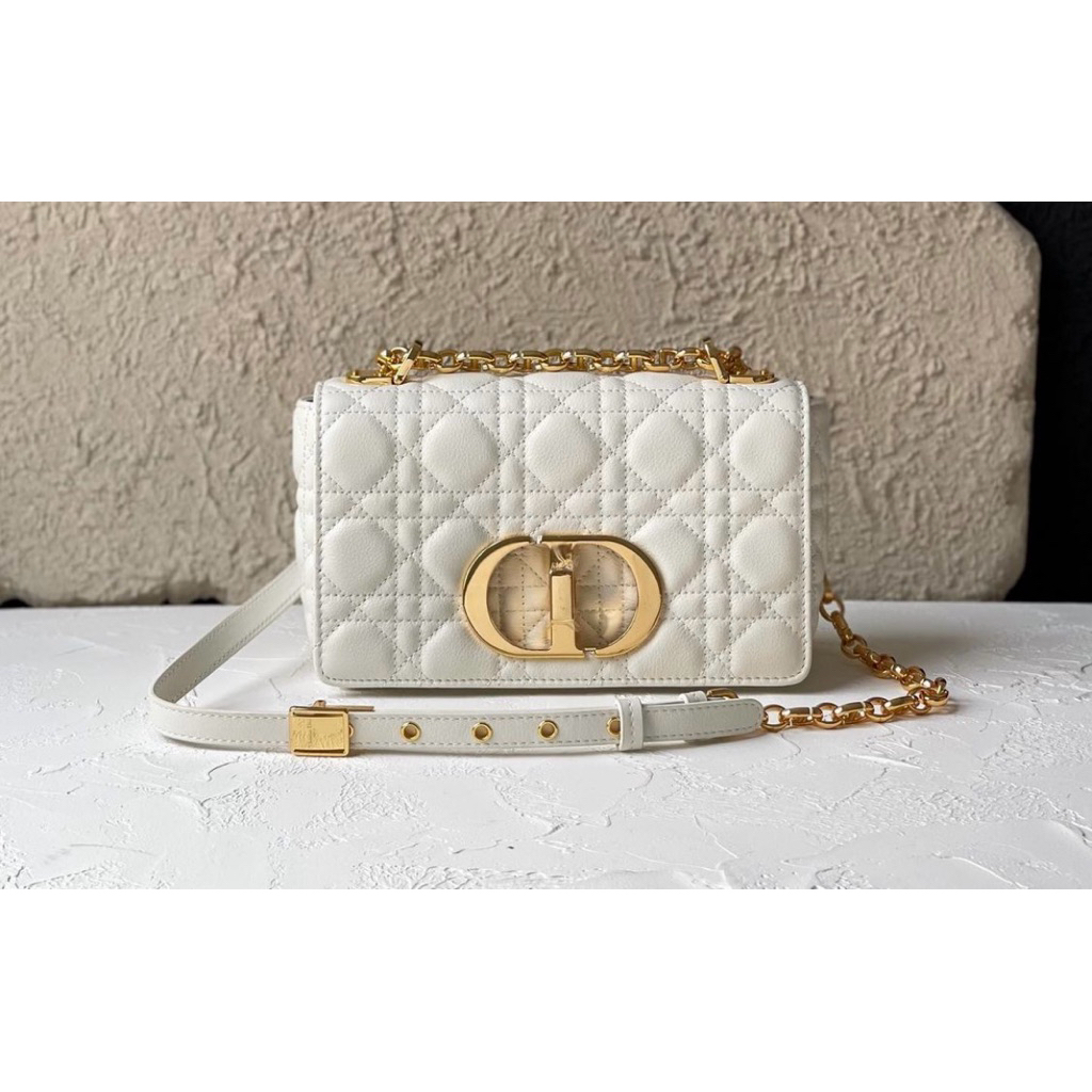 For Rent/Sewa Authentic Dior Caro Small White