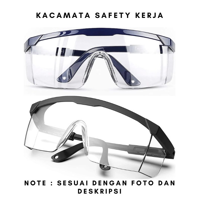 Kacamata Safety Bening Kacamata Las Safety Clear Kacamata Safety Kerja Anti Debu
