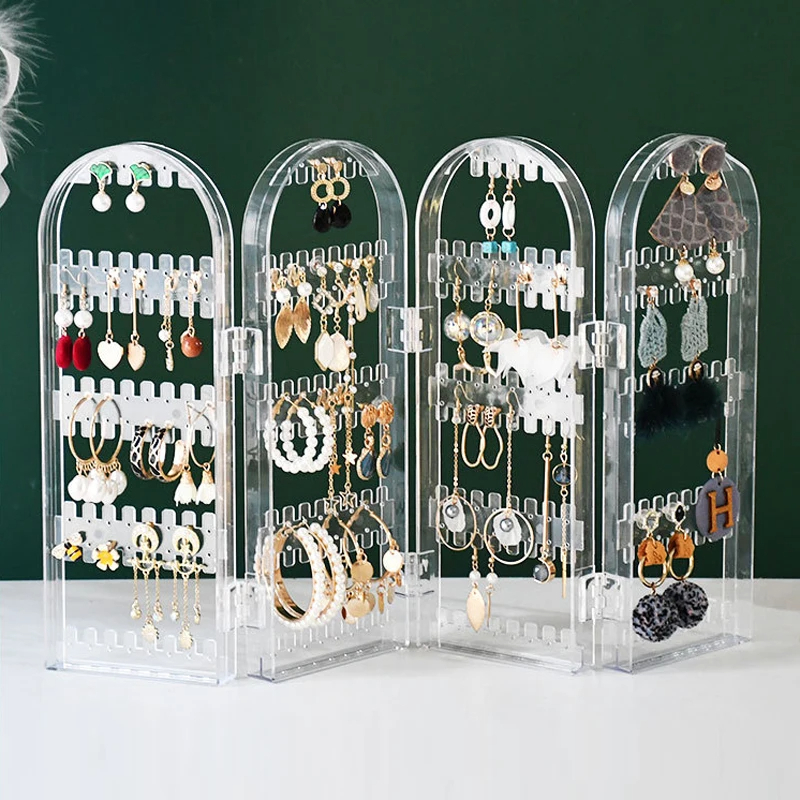 Rak Display Anting Rak Rak Anting Lipat Rak Display Anting Tempat Pajangan Anting Display