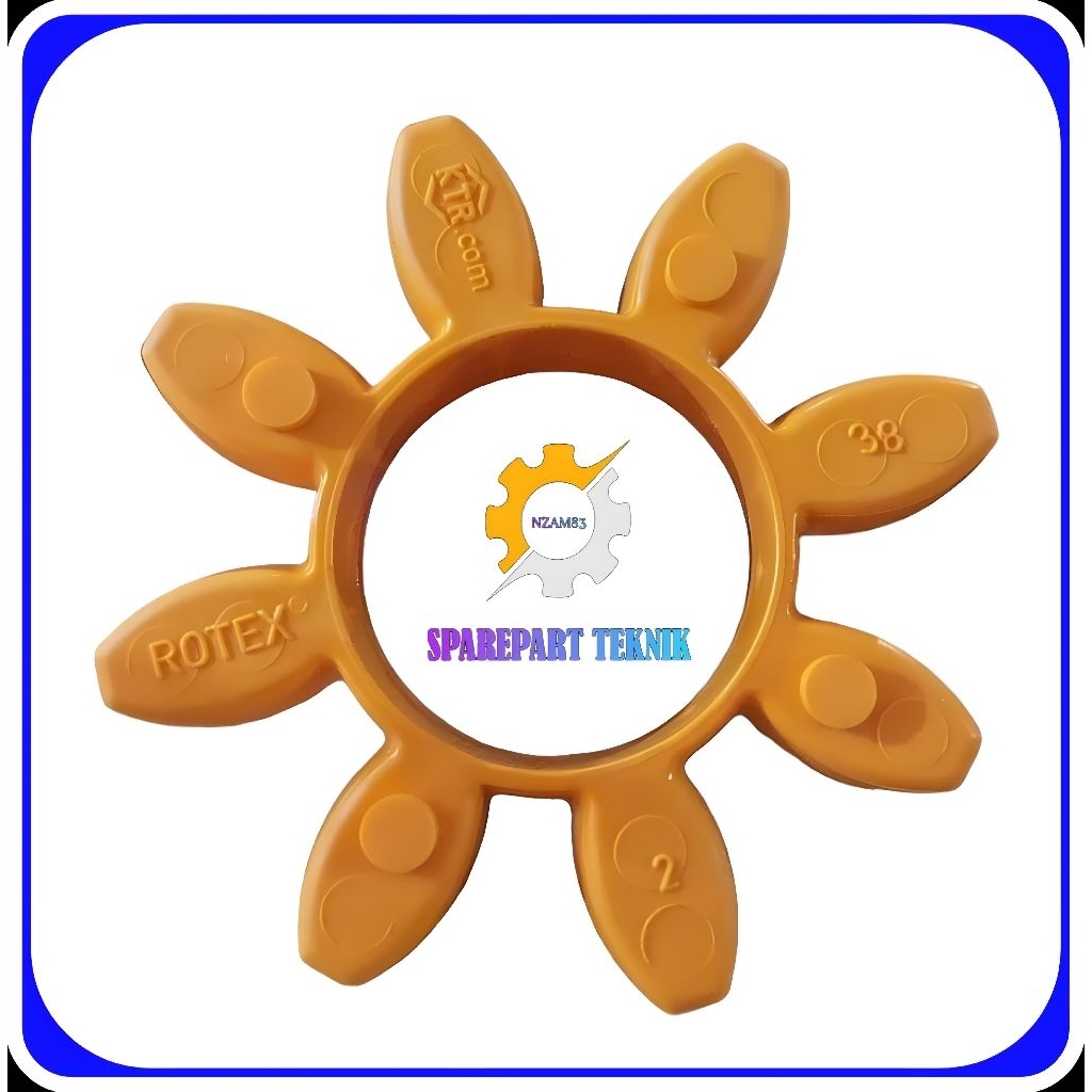 Rubber Coupling Flexible Rotex KTR GR 38/ coupling rotex KTR GR-38 Original