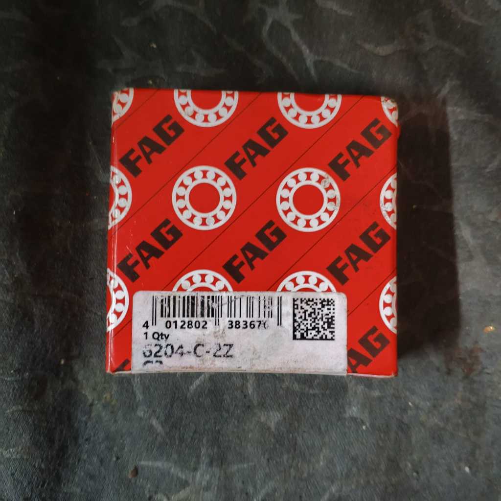Bearing FAG 6204-C-2Z C3