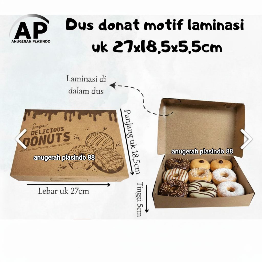 box donat isi 6 pcs