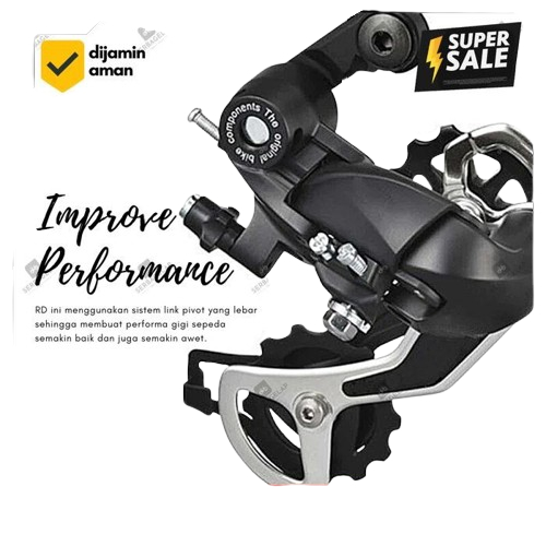 Rd / Rear Derailleur Gigi Belakang Sepeda 7 Speed ( Not Shimano )
