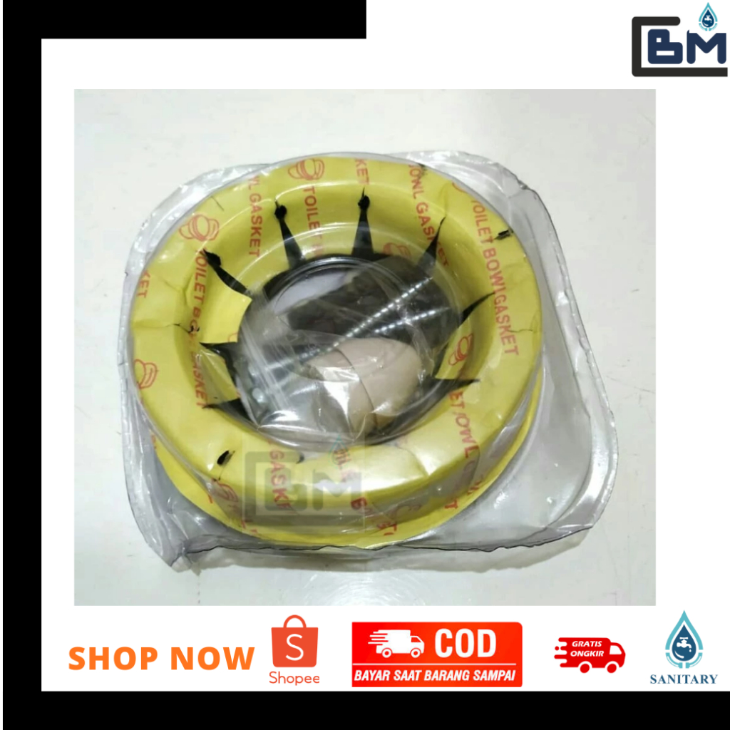 TOTO karet closet duduk / dodol closet duduk / seal closet duduk + baut closet duduk seat