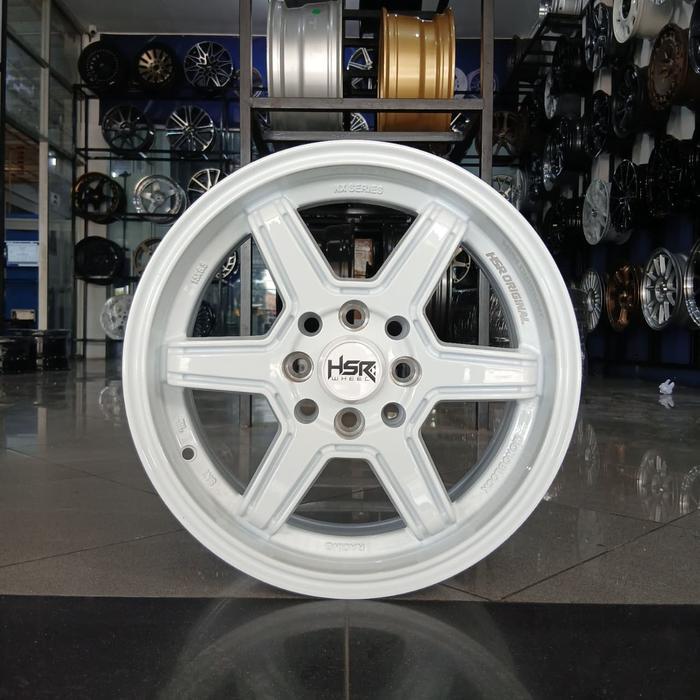 Velg Mobil Toyota Raize Yaris Vios HSR Frost White R15