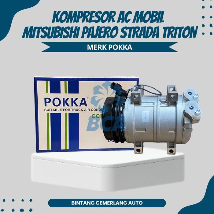 KOMPRESOR AC MOBIL MITSUBISHI PAJERO STRADA TRITON