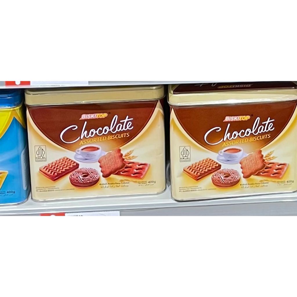 Biskitop Assorted Chocolate Biscuits -Biskuit Ember Aneka Rasa