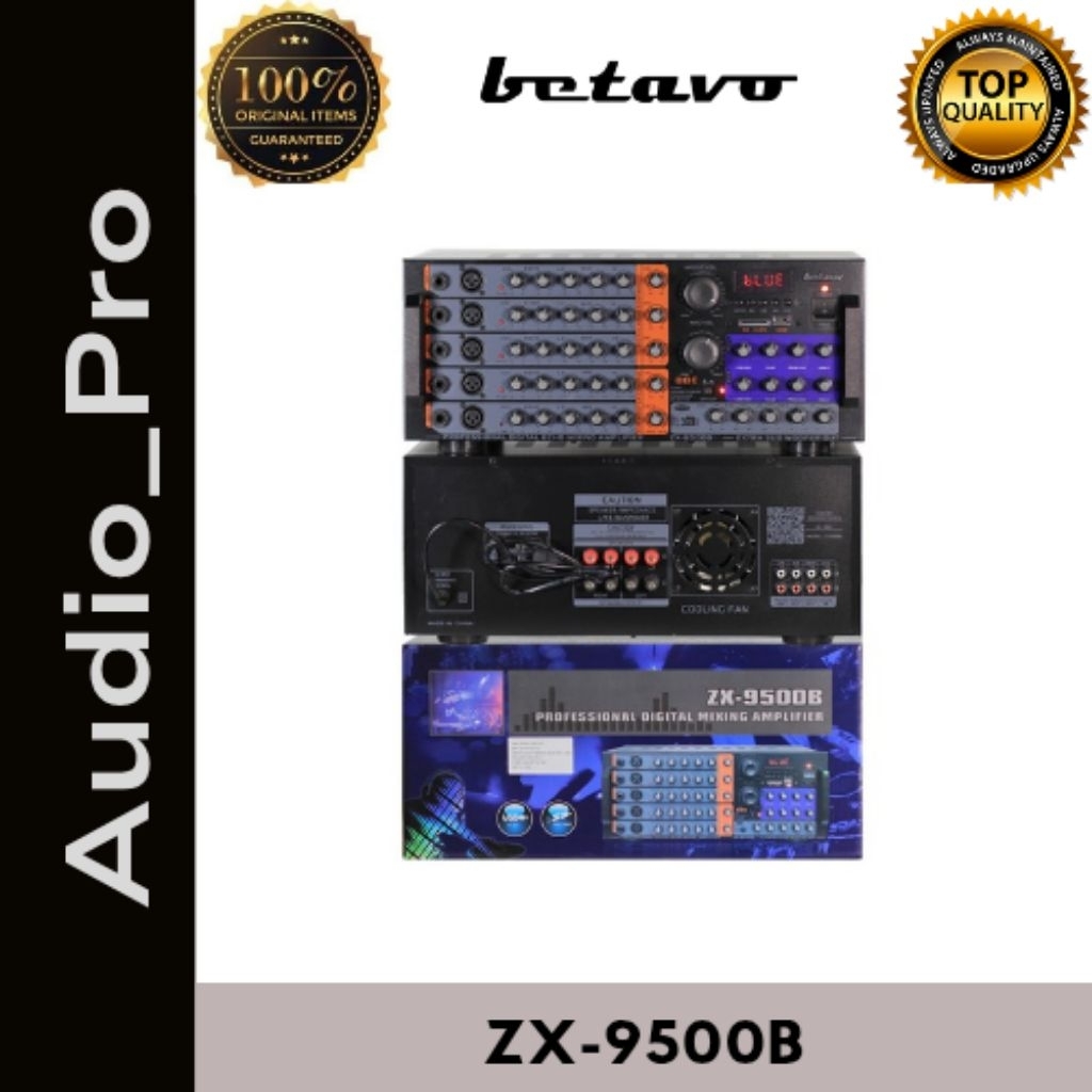 AMPLI BETAVO ZX-9500B PROFESIONAL AMPLIFIER BETAVO ZX9500B