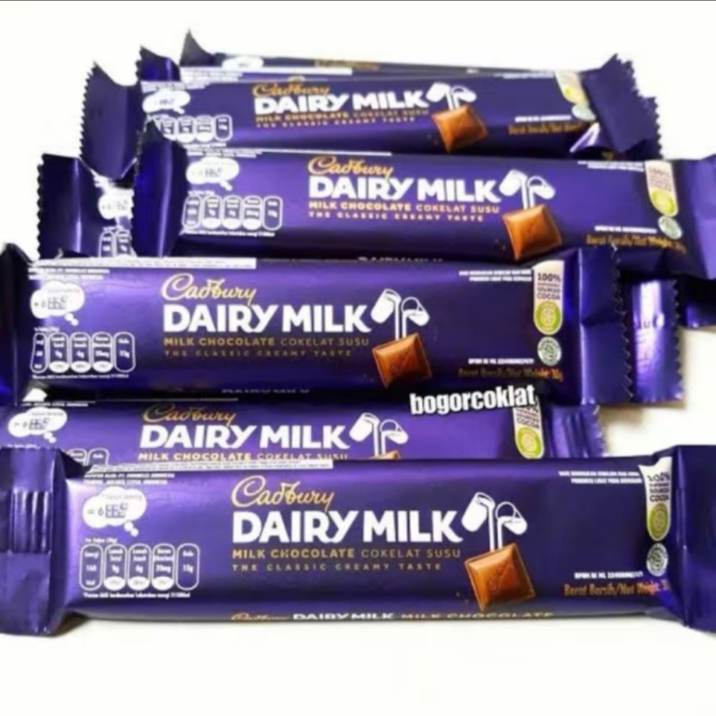 CHOCOLATE CADBURY DAIRY MILK 25gr COKLAT CADBURY DAIRY MILK
