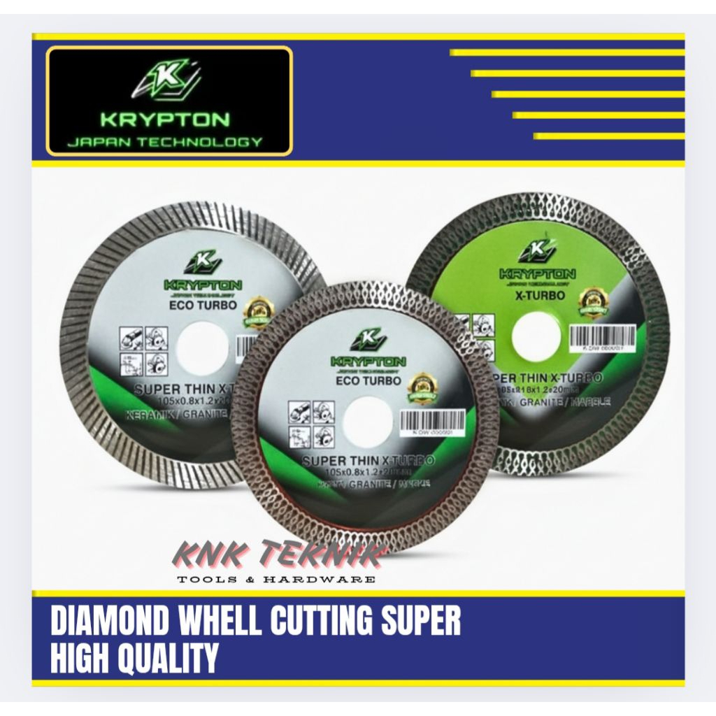 Mata Gerinda Potong Diamond Whell Mata Potong Granite Keramik Marmer Super Thin Krypton