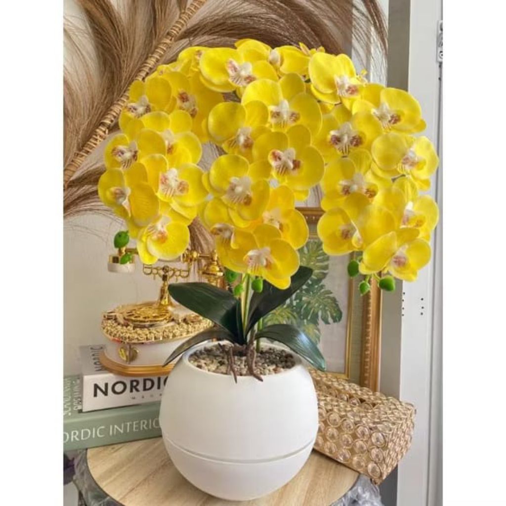 [ COD ] Bunga Anggrek Latex Super Premium Import High Quality