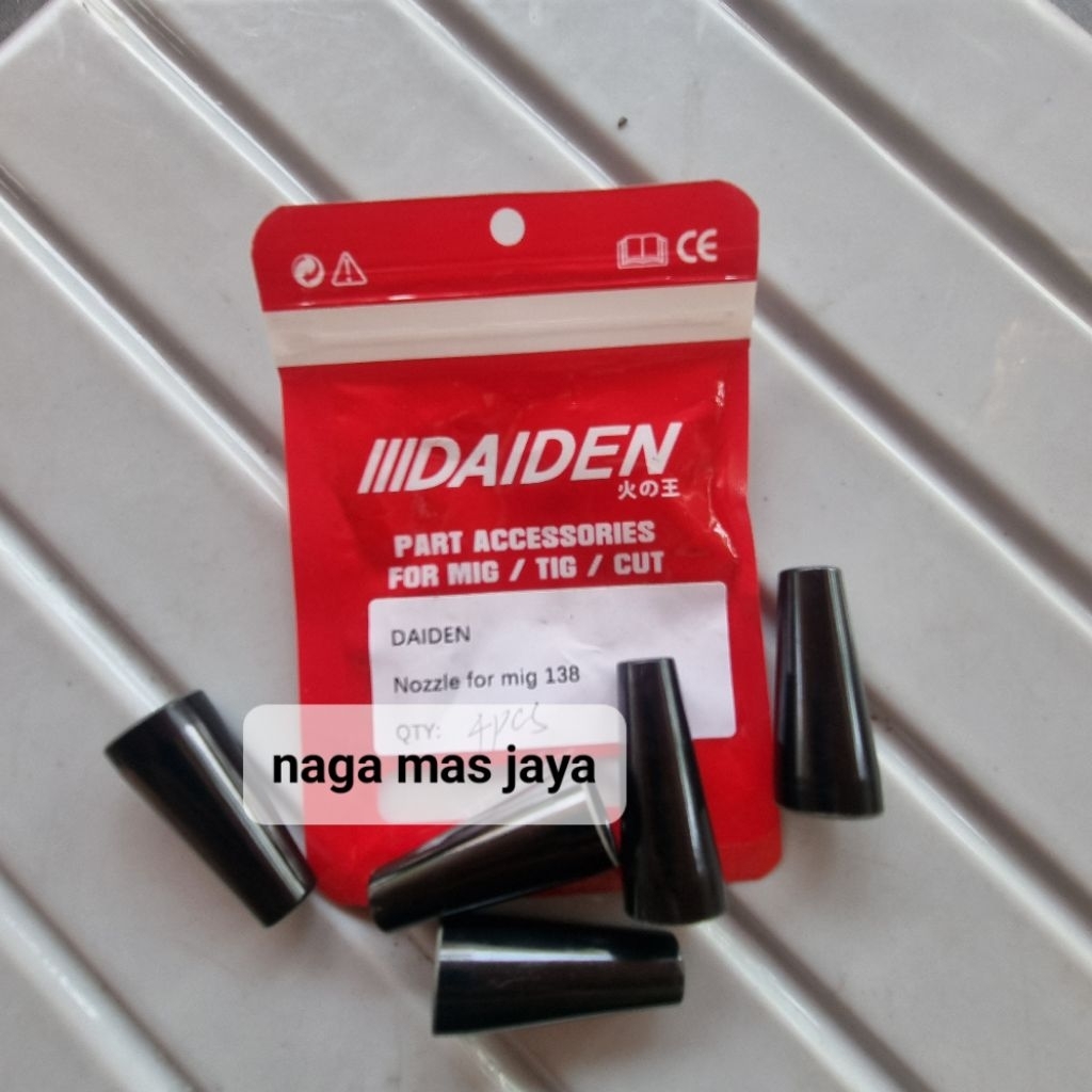 CONICAL NOZZLE IZUMI MIG 138 / NOZZLE MIG IZUMI 138 / SELONGSONG LAS IZUMI MIG 138