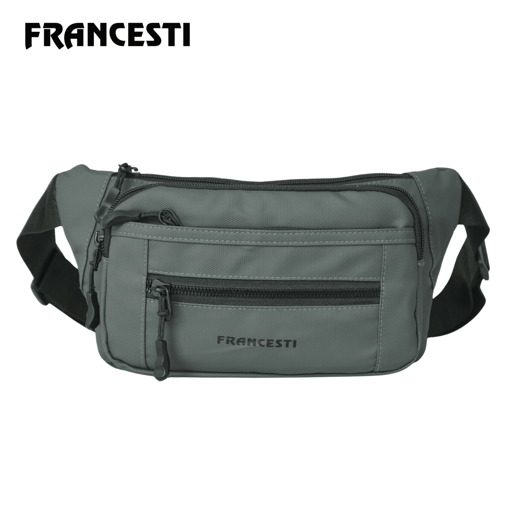 Francesti Tas selempang Pinggang Pria/Wanita Waterproof 7003 Waist Bag,Crossbody